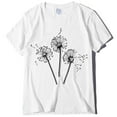 thumbnail image 3 of BLVB Summer T Shirts for Women Crewneck Printed Tee Casual Short Sleeve Tshirts Tops for Women Blouses Pullover, 3 of 4