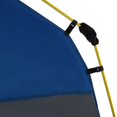thumbnail image 4 of Outsunny Camping Tents 4 Person Pop Up Tent Quick Setup Automatic Hydraulic Family Travel Tent w/ Windows, Doors Carry Bag Included, Blue, 4 of 8