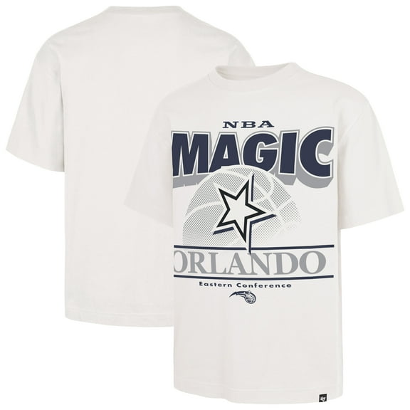 Men's-'47 White Orlando Magic City Edition Shifty Foundation T-Shirt