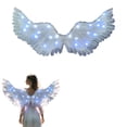 Angel Feather Wings with LED Lights for Stage Performance Festivals and ...