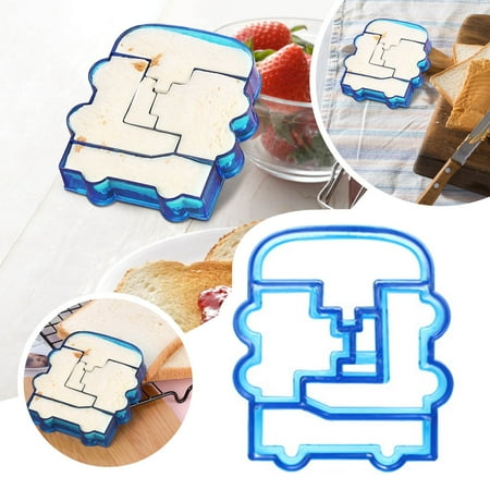 

ZHIYU DIY Molds Jigsaws Sandwich Molds Bread Cutting Dinosaurs Butterfly Cookie Molds