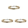 thumbnail image 2 of Collar de cadena Qarigey Curb Chain Necklace Oro intermedio, 2 of 6