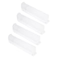 thumbnail image 4 of OUNONA 4pcs Plastic Shelf Dividers Transparent for Homes Workload Reduction and Retail Use, 4 of 8