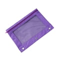 thumbnail image 4 of Cateissary Bolsa portátil para almacenar y proteger documentos importantes, adecuada para estudiantes, bolsa con cremallera, color morado Púrpura 10Conjunto, 4 of 6