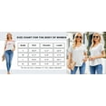 thumbnail image 4 of Women V Neck Chiffon Solid Color Blouse Short Sleeve Summer Casual Loose Shirt Tops, 4 of 4