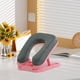 thumbnail image 4 of Almohada delgada de manguera de PE cervical de perfil bajo | Ayuda ergonómica para dormir con alivio de presión | Núcleo de espuma | Funda de punto transpirable | Rosa o azul | Paquete individual, 4 of 6