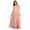 Dusty Rose Pink Pink, variant on Formal Dress Shops Inc Juniors Womens Wedding Reception Off The Shoulder Long Dress