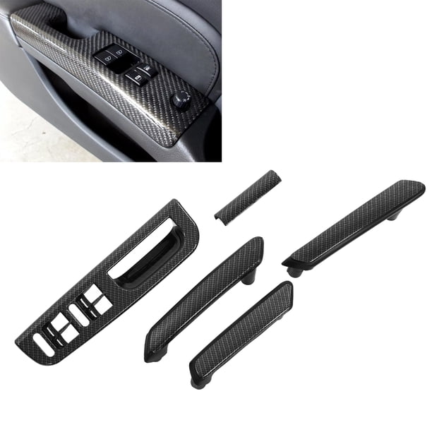 Manija Interior De Puerta, Resistente Estilo De Fibra De Carbono 3B0867172 Resistente Al Desgaste Para Accesorios Interiores De Automóvil Reemplazo Para B5 1998-2005