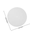 thumbnail image 2 of KONTONTY 2Pcs Record Turntable Mats Felt Gray Noise Reduction for Collectors, 2 of 8