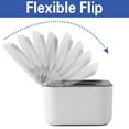 thumbnail image 3 of Wohany Wet Wipe Dispenser Box with Lid - Baby Wipe Container Case Parents Choice, Baby Moist Toilet Paper Box, Flushable Wet Wipes Dispenser, Travel Wipe Container Bathroom, 3 of 6