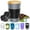Black, variant on FORHVIPS Coffee Tumbler with Lid,13 Floz/380ML Travel Coffee Mugs,Double Wall Vacuum Reusable Insulated Tumbler Spill Proof with Lanyard - Thermos Cup for Keep Hot/Ice Coffee,Tea and Beer