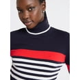 thumbnail image 4 of Free Assembly Women's Cozy Yarn Turtleneck Sweater with Long Sleeves, Sizes XS-XXL, 4 of 6