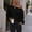 Black plus size off shoulder top a1, variant on Bzdzmqm Womens Oversized Off Shoulder Crop Top Long Sleeve Sweater Fall Winter Casual Pullover Solid Basic Tunic Blouse for Evening Party Work Office Wear, Army Green M