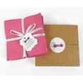 thumbnail image 4 of Soimoi Solid Rose Pink Precut 5-inch Cotton Fabric Bundle Quilting Squares Charm Pack DIY Patchwork Sewing Craft, 4 of 5