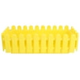 thumbnail image 1 of Milisten Rectangular Plastic Fence Flower Pots Green Plants Potted Succulent Planting Pot, 1 of 5