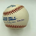 thumbnail image 4 of Cal Ripken Jr. 3,000th Hit Signed Baseball Postmarked 4-15-2000 With JSA COA, 4 of 5