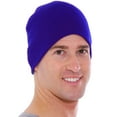 thumbnail image 3 of Simplicity Women / Men Short Knit Beanie Minion Hat Cap, Royal, 3 of 3