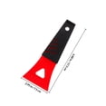 thumbnail image 2 of TAILTOSS Red PP PVC Ice Scraper 2Pcs for Automotive and Kitchen Use in Winter, 2 of 6