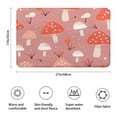 thumbnail image 3 of Colorful Mushroom Pattern Pink Pattern Bathroom Rugs Mat,Non Slip Microfiber Bathroom Rug,Rubber Backing,Soft Bathroom Mats for Bathroom Floor,Tub and Shower,17x27in(43x68cm), 3 of 5