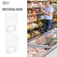 thumbnail image 3 of GOOHOCHY 2Pcs Freezer Organizing Separator - White Iron Item Separation for Commercial Use Easy to Setup, 3 of 8