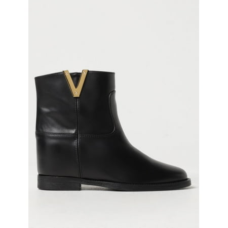 

Via Roma 15 Flat Ankle Boots Woman Black Woman