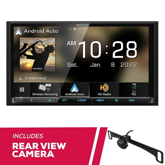 New Kenwood DMX908S 6.95" Digital Multimedia w/ Universal Rear View Camera