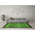thumbnail image 3 of Ahgly Company Indoor Rectangle Abstract Green Modern Area Rugs, 4' x 6', 3 of 4
