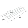 thumbnail image 4 of Matsuzay Eficiente 150 piezas cortina cortina pellizco plisado gancho suspensión DIY ventana cortina Tratamientos de ventanas, 4 of 6