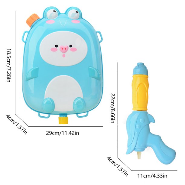 2 Commander RD 6 Blaster Water Gun Kids Water Gun Backpack Water Gun