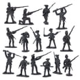 thumbnail image 4 of BMC Revolutionary War Battle of Yorktown - 208pc Plastic Army Soldier Playset, 4 of 6