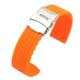 thumbnail image 1 of Correa de reloj antideslizante de silicona Banda de reloj impermeable Banda de muñeca de repuesto para hombres y mujeres Monstrate EL5254-00B, 1 of 2