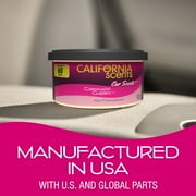 California Scents Car Air Freshener Can, Hidden Car Scents with Fragrance Control Lid (Coronado Cherry Scent, 1 pack)