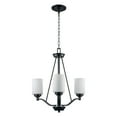 thumbnail image 4 of 70525-3 BN Trans Globe Lighting Mod Space - Three Light Chandelier-Brushed Nickel Finish, 4 of 4