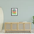 thumbnail image 3 of Stupell Industries Neon Palm Tree Botanicals Tropical Coastal Leaves Graphic Art Luster Gray Floating Framed Canvas Print Wall Art, Design by unknown, 3 of 5