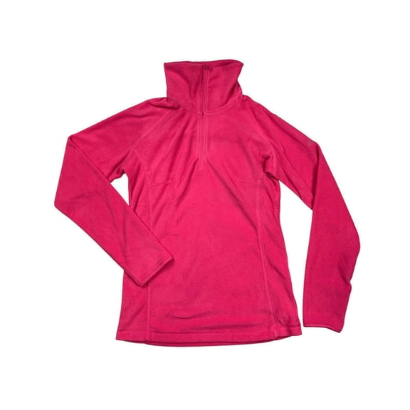 Columbia Women's XL6624 1/2 Zip Arctic Air Fleece Small Pink
