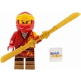 thumbnail image 2 of LEGO Ninajgo Core: Kai Minifigure with Dual Bladed Gold Sword, 2 of 4