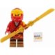 thumbnail image 2 of LEGO Ninajgo Core: Kai Minifigure with Dual Bladed Gold Sword, 2 of 4