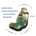 thumbnail image 5 of Pofeuu Garden Farm Print Automotive Car Seat Covers Flat Cloth Full Set Seat Covers,Car Seat Covers front seats for Cars Trucks and SUVs-1, 5 of 9