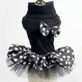 thumbnail image 4 of Lovely Pets Dress - Skin-Friendly Fabric - Dot Pattern - Sleeveless Puppy Dress - Daily Wear, 4 of 8