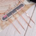 thumbnail image 1 of 4 Piece Stainless Steel Double Head Acne Needles Set For Blackhead Removal Beauty Tools, 1 of 7