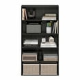 thumbnail image 4 of Furinno Basic 5-Tier Open Shelf Bookcase, Bookshelf, Storage Organizer, 7 x 24 x 44, Espresso, 4 of 4