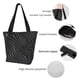thumbnail image 4 of Fotbe Abstract Black And White Waves Bolsa de Playa con Estampado, Bolsa de Hombro, Bolsa de Mano Espaciosa, Bolsa de Viaje Ligera, Bolsa de Compras Versátil, 4 of 6