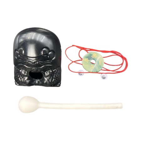 Musical Tone Blocks Resin Guiro Frog with Mallet for Boys Girls Kids Adults