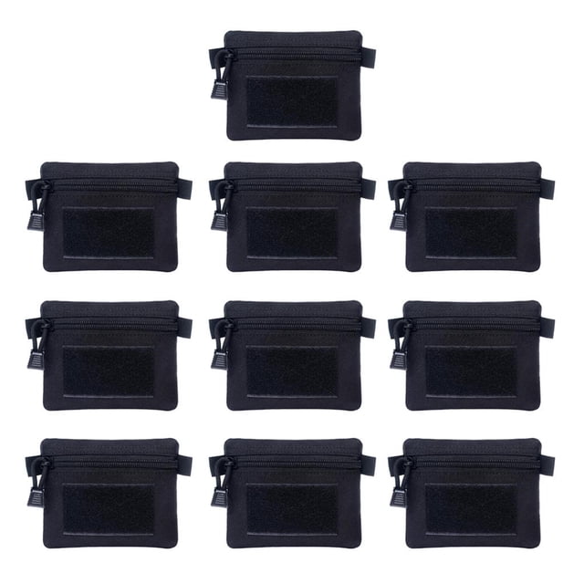 10 Unids Monederas Pqueñas para Hombre Mujer s de Viaje para Llaves Monedas Carteras de Tarjeta Unisex Macarena 10pcs Tactical Wallet
