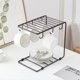 thumbnail image 4 of Mug Holder Stand for Mug 6 Hooks Coffee Mug Rack Cup Display Hanger Rack Home Storage Mug Hooks Countertop Organizer for Mugs, 4 of 5