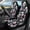 Floral Skull, variant on Binienty Gothic Car Seat Covers Front Seat Skull American Flag Auto Seat Cover Universal Elastic Vehicle Seats Cushion Patrioc Automotive Interior Protection Accessories =