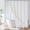 White-liner Set, variant on Extra Long Boho Farmhouse Shower Curtain Linen Cotton Fabric Bath Curtain With Macrame Lace Decor Modern Bohemian French Country Chic Shower Curtain Set With PEVA Liner 72x84 Beige Cream