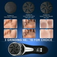 thumbnail image 3 of EXLEAF 2026 New Electric Callus Remover for Feet with Vacuum,Professional Pedicure Tools Kit Callus Remover,Rechargeable Waterproof Foot File for Foot Care Deadskin Remover with 3 Heads & 2 Speed, 3 of 7