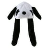 Panda Hat Ear Moving Jumping Hat Funny Plush Warm Hat for Womens Girls