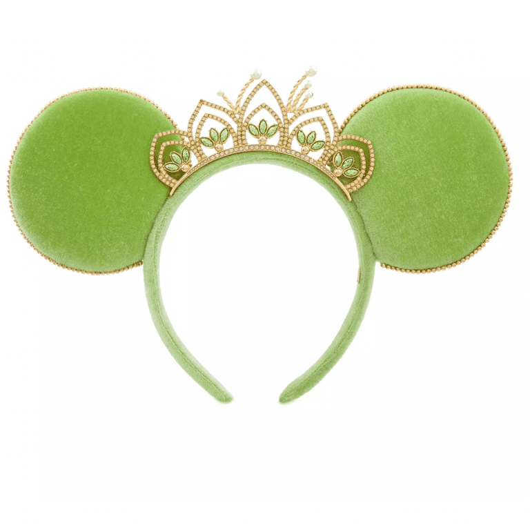 NWT Princess and The Frog Tiana Ears Disney Parks Tiana Ears Headband for Adults Princess and the  main image 3